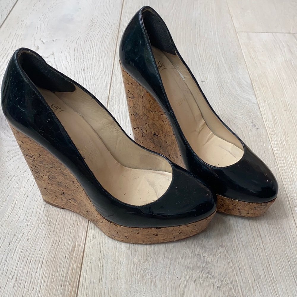 Christian Louboutin Coroclic platform wedge